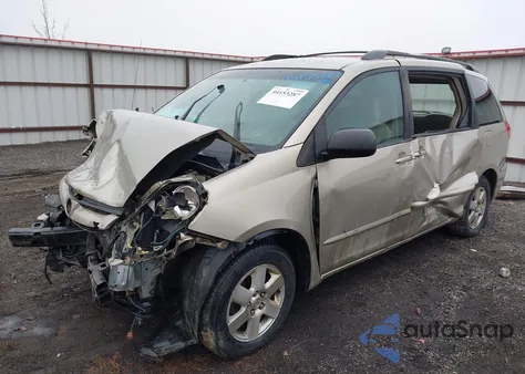 2008 Toyota Sienna Le from USA, damaged, VIN 5TDZK23C48S109914
